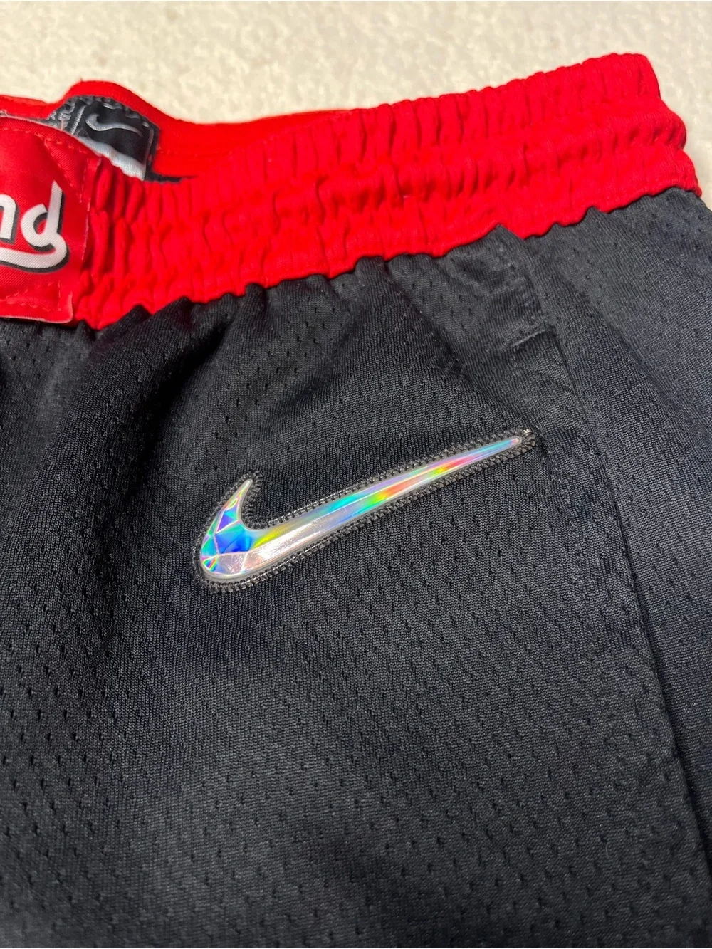 Nike NBA Portland Trail Blazers City Edition 75th Anniversary Shorts Mens M 34